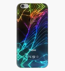Broken Damaged Cracked out back Black iphone Photograph iPhone Case