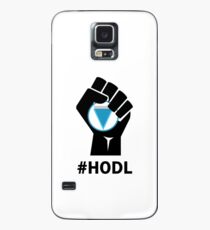 HODL Verge-Fist HODLing XVG Logo-black Case/Skin for Samsung Galaxy