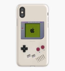 Classic old vintage Retro white milk gameboy gamewatch iPhone Case/Skin