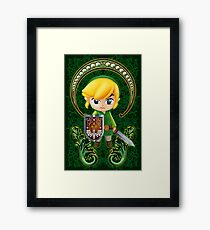 Cute Link Framed Print
