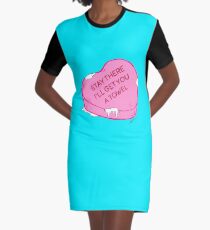 TRU LUV Graphic T-Shirt Dress