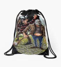 Movie Monsters Drawstring Bag