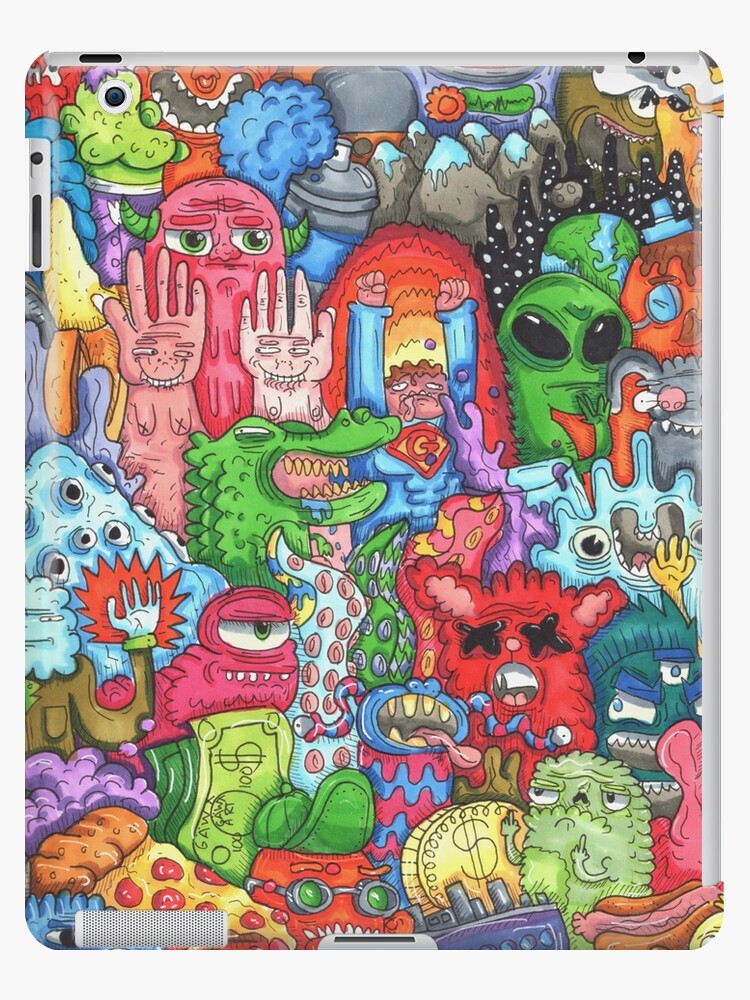 Doodle Art With Color Vexx - Above Book