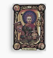 The Wise Grandfather Poster Canvas Print