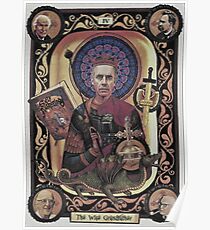 The Wise Grandfather (wall art) Poster
