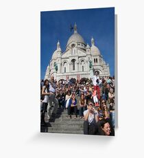 Sacre Coeur Faithful Greeting Card