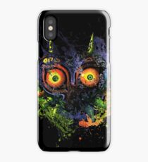 Majora's Mask Paint Splatter iPhone Case
