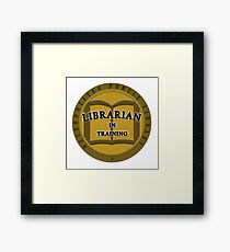 The Librarians - Librarian in Training Framed Print
