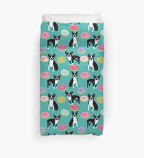 Funda nórdica Regalos lindos de los donas de Boston Terrier para los dueños de los terrieres de Boston del amante puro del perro de la raza