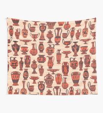MCM Greek Vases Wall Tapestry