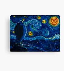 Venture Bros. Starry Night Canvas Print