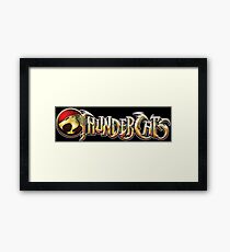 Thundercats logo Framed Print