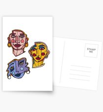 FACES Postcards