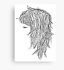 Experimentelle Linienkunst Leinwanddruck