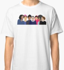 Feministische Mädchen Gang-Squad Ziele Classic T-Shirt