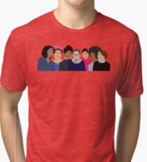 Feminist Girl Gang- Squad Goals Tri-blend T-Shirt