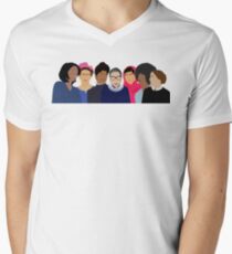 Feminist Girl Gang- Squad Goals Men's V-Neck T-Shirt