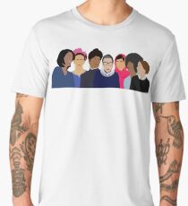 Feministische Mädchen Gang-Squad Ziele Männer Premium T-Shirts