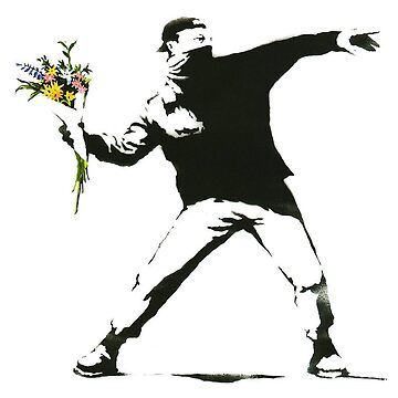 Artwork thumbnail, Banksy, Flowers by Alma-Studio