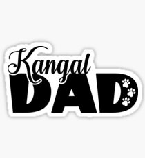 Pegatina Kangal padre - papá del perro