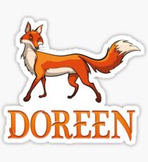 Doreen Fox Sticker
