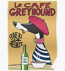 Le Café Greyhound Poster
