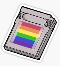 Pride Game Cartridge Sticker