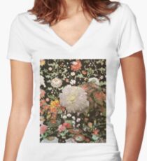 Live From The Garden Women's Fitted V-Neck T-Shirt