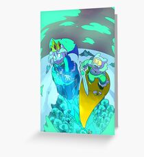 Crossover Greeting Card