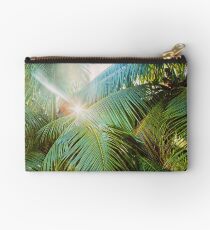 Glänzende Palmen Studio Clutch