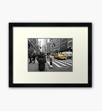 5th Avenue Framed Print