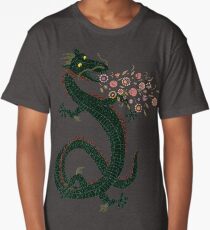 Dragon, Flower Breathing Long T-Shirt
