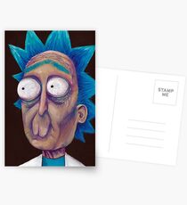 Postales Rick y Morty-- Rick Trippy