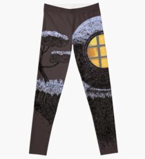 Floating Diver Home Sweet Home Leggings