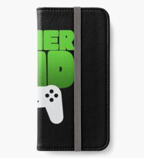 Gamer Dad Funny Retro Console Gaming iPhone Wallet/Case/Skin