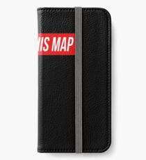 I Hate This Map Trendy Funny Gamer iPhone Wallet/Case/Skin