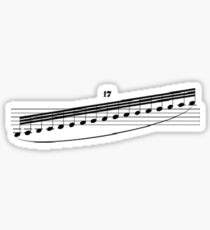 Rhapsody in Blue Clarinet Gliss Sticker