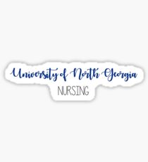 University of North Georgia Nursing Sticker