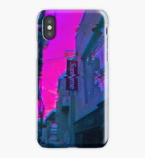 Vaporwave Supreme iPhone Case