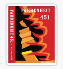 Fahrenheit 451 Sticker
