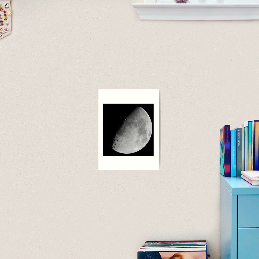lunar image Art Print