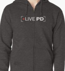 Live PD Logo Zipped Hoodie