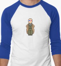 Pixel 10th Doctor Men's Baseball Âľ T-Shirt