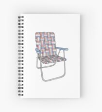 Lawn chair Spiral Notebook