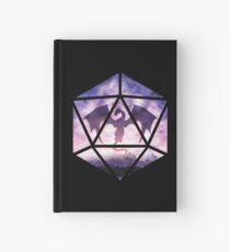 Purple Sky Dragon D20 Hardcover Journal