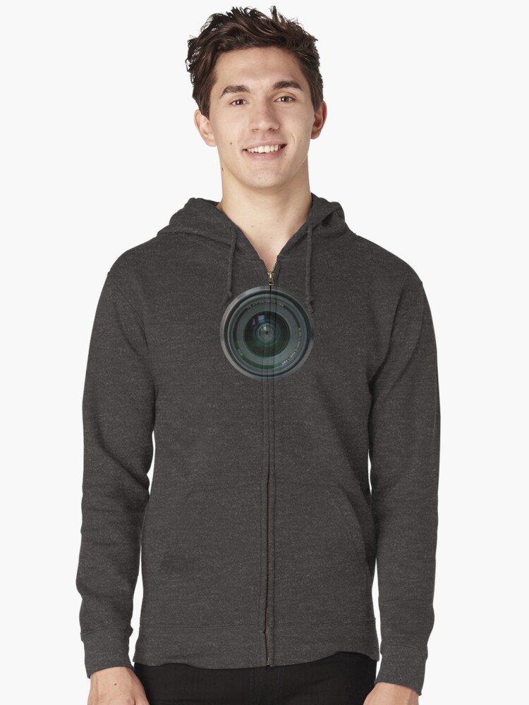 "Camera Lens" Zipped Hoodie by Neon2610 Redbubble