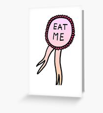 EAT ME Greeting Card