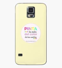 Funda/vinilo para Samsung Galaxy Pinta tu vida de colores