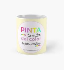 Taza Pinta tu vida de colores
