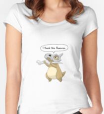 pokemon, humerus Women's Fitted Scoop T-Shirt